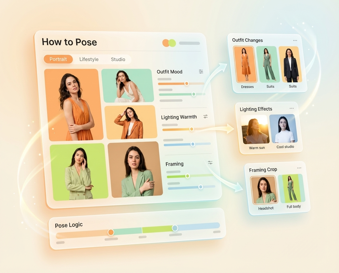 How to pose across multiple portrait styles